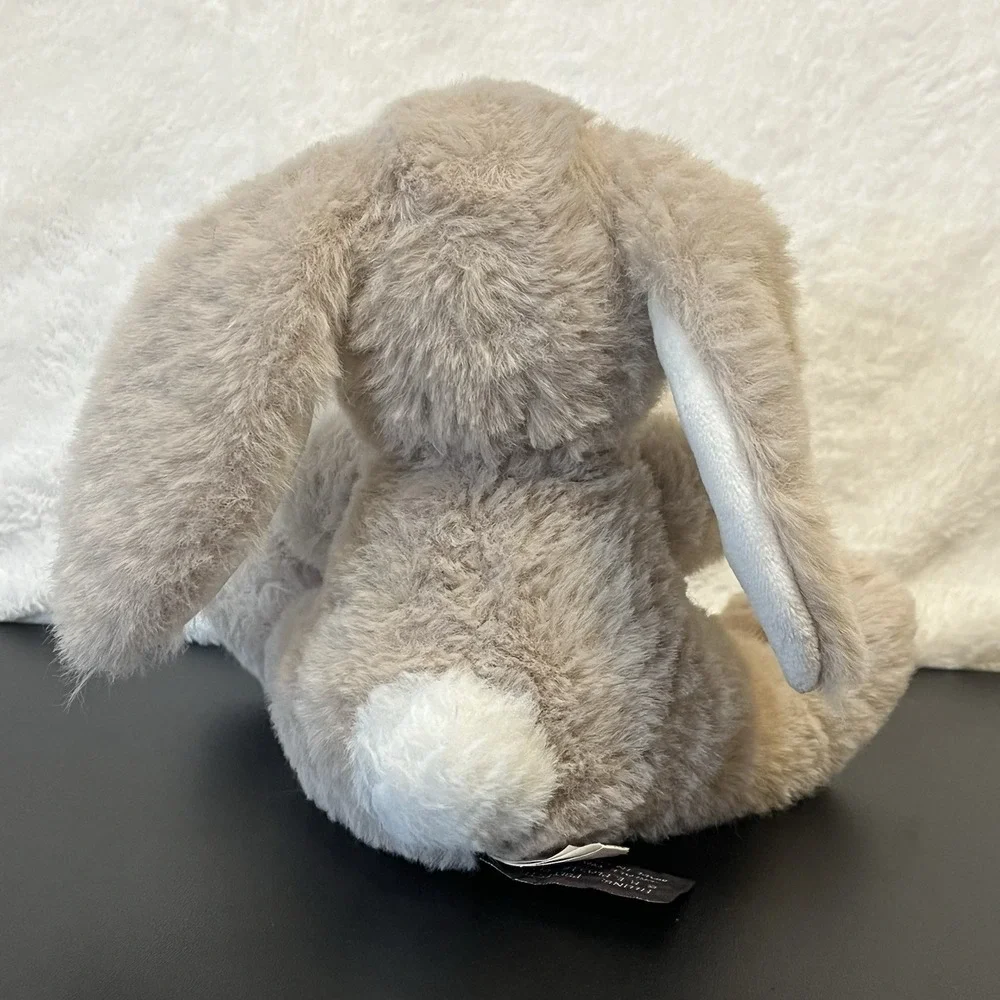 Bunny Rabbit Plush Bearington Collection Floppy Ears Brown White Stuffed Animal